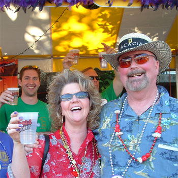 Jubilee Jazz Festival goers