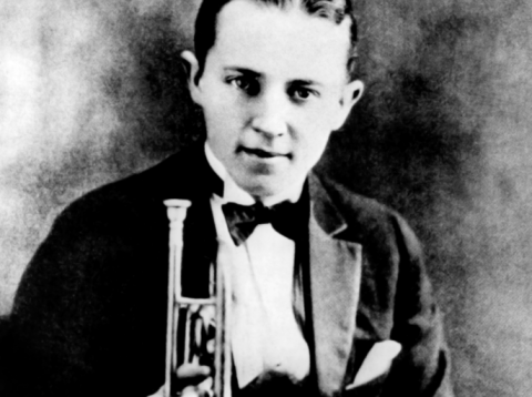PHOTO Leon Bismark "Bix" Beiderbecke (March 10, 1903 – August 6, 1931) jazz cornetist