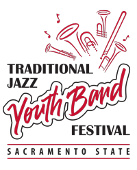 TJYBF Traditional Jazz Youth Band Festival logo